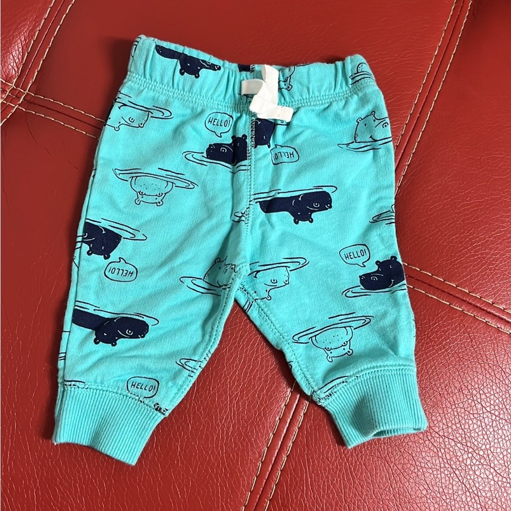 Baby blue boys carters pants